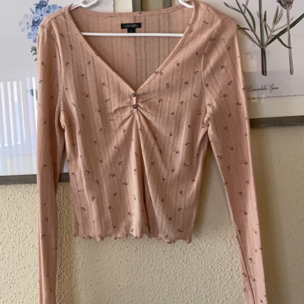 Pink Long sleeve top from Target’s brand wild fable